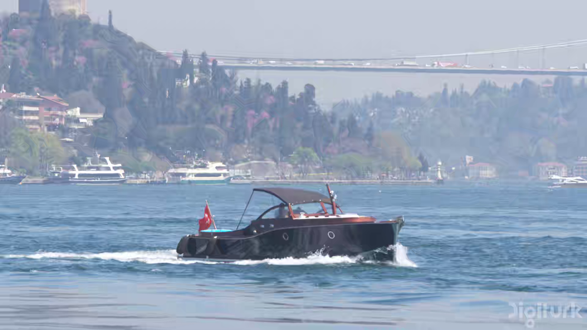 Visual repr. of a frame from Seq. Bosphorus